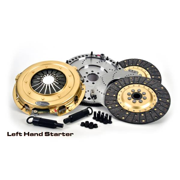 Centerforce - Centerforce SST 10.4, Multi=Disc Clutch and Flywheel Kit, 46.90 lbs, 130 Tooth R.Gear, 8 Bolt Crank, 925 ft/lbs Capacity, 10.4in Dia., 26-Spline, Fits Dodge s Crate Engines and Swaps Gen III HEMI 8 Cyl