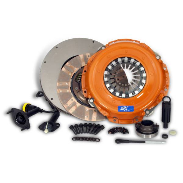 Centerforce - Centerforce DFX ®, Extreme Performance Clutch Pressure Plate, Extreme Performance Disc, Extreme Performance and Flywheel Set, 152 Tooth R.Gear, 0 in/oz C-Bal, 8 Bolt Crank, 1100 ft/lbs Capacity, 13in Dia., 10-Spline, Fits Dodge/Ram Cars and Trucks 5.9L/6