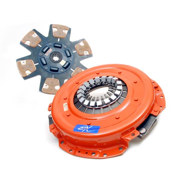 Centerforce - Centerforce DFX ®, Extreme Performance Clutch Pressure Plate and Disc Set, 11in Dia., 10-Spline, Fits Ford/Mercury Cars and Trucks 6/8 Cyl