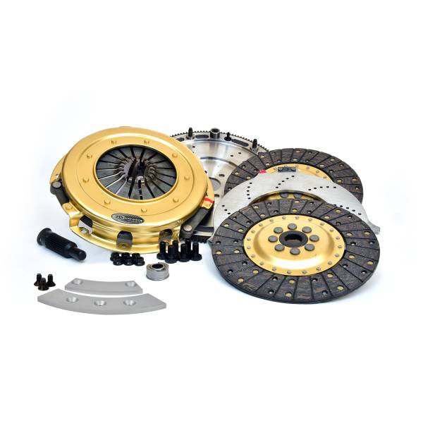 Centerforce - Centerforce SST 10.4, Multi=Disc Clutch and Flywheel Kit, 39.30  lbs, 157 Tooth R.Gear, 6 Bolt Crank, 925 ft/lbs Capacity, 10.4in Dia., 26-Spline, Fits Ford Cars and Trucks 8 Cyl