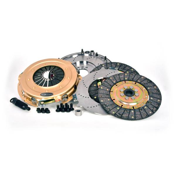 Centerforce - Centerforce SST 10.4, Multi=Disc Clutch and Flywheel Kit, 45.60 lbs, 168 Tooth R.Gear, 0 in/oz C-Bal, 6 Bolt Crank, 925 ft/lbs Capacity, 10.4in Dia., 26-Spline, Fits Chevrolet/GMC Cars and Trucks 8 Cyl