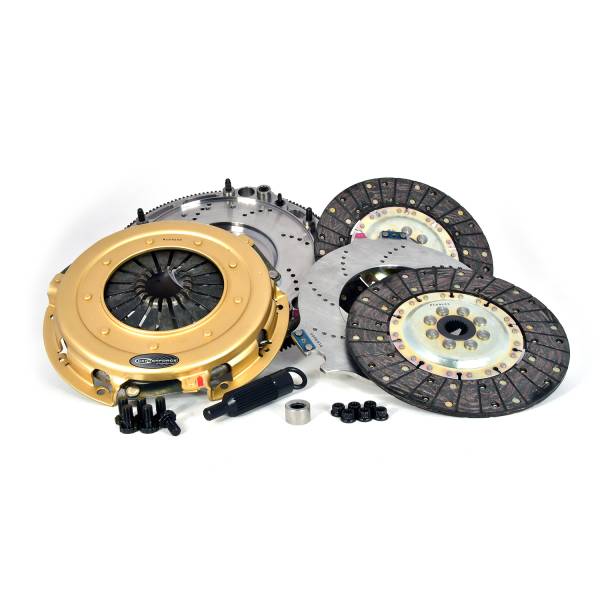 Centerforce - Centerforce SST 10.4, Multi=Disc Clutch and Flywheel Kit, 45.70 lbs, 168 Tooth R.Gear, 33 in/oz C-Bal, 6 Bolt Crank, 925 ft/lbs Capacity, 10.4in Dia., 26-Spline, Fits Chevrolet/GMC Cars and Trucks 7.4L