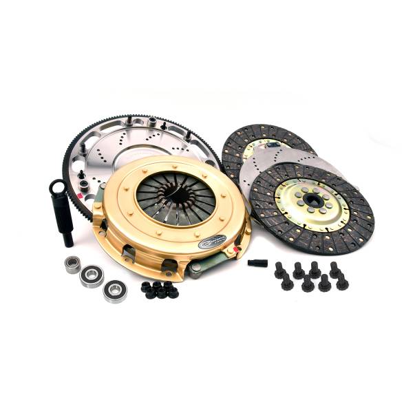 Centerforce - Centerforce SST 10.4, Multi=Disc Clutch and Flywheel Kit, 44.15 lbs, 168 Tooth R.Gear, 0 in/oz C-Bal, 8 Bolt Crank, 925 ft/lbs Capacity, 10.4in Dia., 26-Spline, Fits Chevrolet Crate Engines and Swaps LSA, LSX 6.2L/7.4L