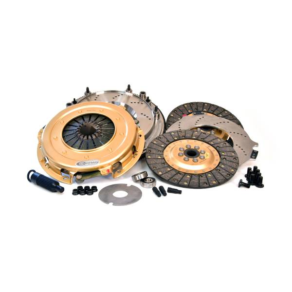 Centerforce - Centerforce SST 10.4, Multi=Disc Clutch and Flywheel Kit, 52.65 lbs, 168 Tooth R.Gear, 8 Bolt Crank, 925 ft/lbs Capacity, 26-Spline, Fits Cadillac/Chevrolet CTS and Camaro V 6.2L