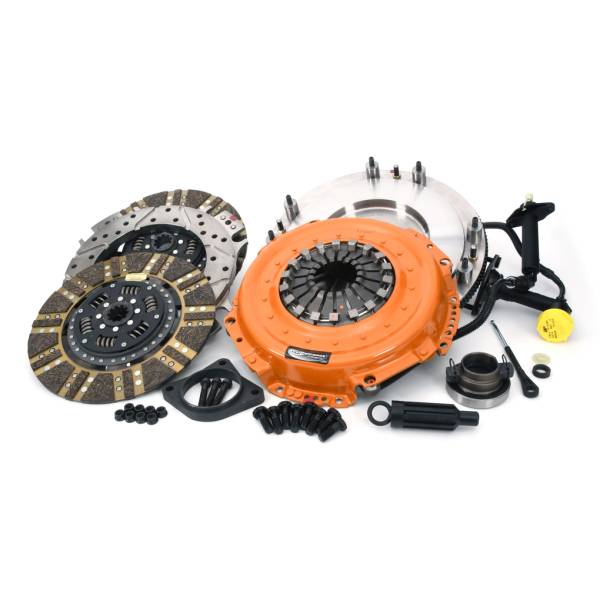 Centerforce - Centerforce ® Diesel Twin and Flywheel Kit, 109.10 lbs, 152 Tooth R.Gear, 0 in/oz C-Bal, 8 Bolt Crank, 1700 ft/lbs Capacity, 12.250in Dia., 10-Spline, Fits Dodge/Ram Cars and Trucks 5.9L/6.7L