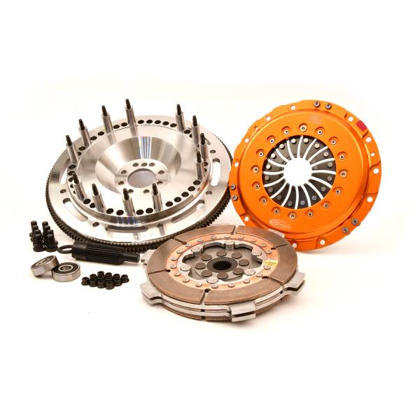 Centerforce - Centerforce TRIAD ® XDS, Extreme Multi-Disc Clutch and Flywheel Kit, 168 Tooth R.Gear, 8 Bolt Crank, 1100 ft/lbs Capacity, 8.75in Dia., 26-Spline, Fits Chevrolet Camaro and Corvette 6.2L