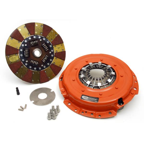 Centerforce - Centerforce Dual Friction ®, High Performance Clutch Pressure Plate and Disc Set, 687 ft/lbs Capacity, 11in Dia., 26-Spline, Fits Ford Mustang Shelby GT500 5.4L