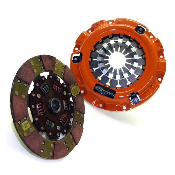 Centerforce - Centerforce Dual Friction ®, High Performance Clutch Pressure Plate and Disc Set, 345 ft/lbs Capacity, 9.4375in Dia., 23M-Spline, Fits Mazda RX-7 and RX-8 1.3L