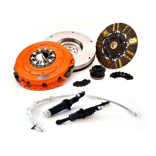 Centerforce - Centerforce Dual Friction ®, High Performance Clutch and Flywheel Kit, 127 Tooth R.Gear, 8 Bolt Crank, 494 ft/lbs Capacity, 10.4in Dia., 21-Spline, Fits Jeep Gladiator and Wrangler 3.6L