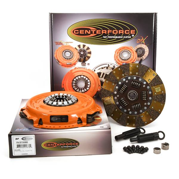 Centerforce - Centerforce Dual Friction ®, High Performance Clutch Kit, 521 ft/lbs Capacity, 10.4in Dia., 10-Spline, Fits Jeep Trucks 4.0L/4.2L