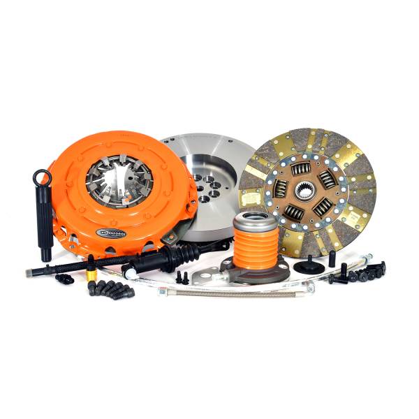 Centerforce - Centerforce Dual Friction ®, High Performance Clutch and Flywheel Kit, 69.0 lbs, 127 Tooth R.Gear, 8 Bolt Crank, 494 ft/lbs Capacity, 10.4in Dia., 21-Spline, Fits Jeep Gladiator and Wrangler 3.6L