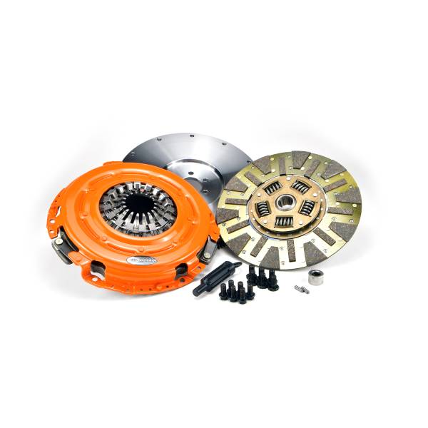 Centerforce - Centerforce Dual Friction ®, High Performance Clutch and Flywheel Kit, 58.85 lbs, 168 Tooth R.Gear, 0 in/oz C-Bal, 6 Bolt Crank, 700 ft/lbs Capacity, 12in Dia., 26-Spline, Fits Chevrolet/GMC Sierra 2500 and Silverado 2500 6.0L