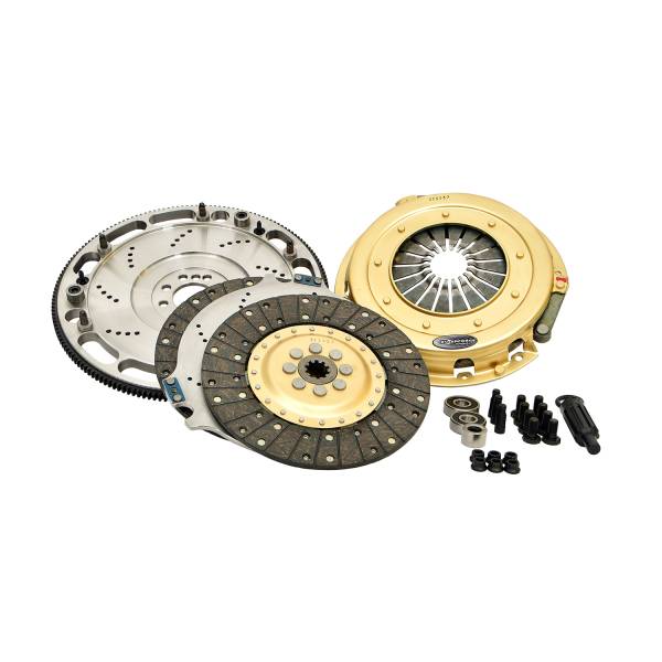 Centerforce - Centerforce SST 10.4, Multi=Disc Clutch and Flywheel Kit, 44.05 lbs, 168 Tooth R.Gear, 0 in/oz C-Bal, 8 Bolt Crank, 925 ft/lbs Capacity, 10.4in Dia., 10-Spline, Fits Chevrolet Crate Engines and Swaps LSA, LSX 6.2L/7.4L