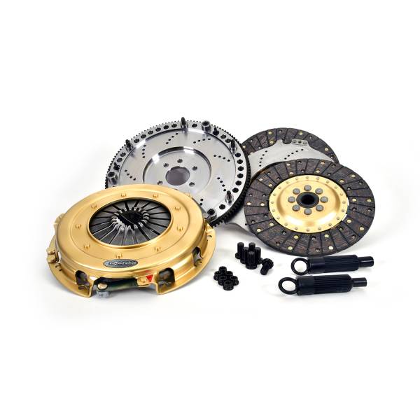 Centerforce - Centerforce SST 10.4, Multi=Disc Clutch and Flywheel Kit, 46.20 lbs, 130 Tooth Gear, 6 Bolt Crank, 925 ft/lbs Capacity, 10.4in Dia., 26-Spline, Fits Dodge/Plymouth Cars 8 Cyl