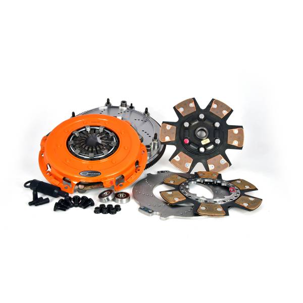 Centerforce - Centerforce DYAD ® XDS 10.4, Extreme Multi-Disc Clutch and Flywheel Kit, 55.50 lbs, 168 Tooth Gear, 0 in/oz Externally Balanced, 6 Bolt Crank, 1600 ft/lbs Capacity, 10.4in Dia., 26-Spline, Fits Cadillac/Chevrolet CTS and Camaro V 6.2L