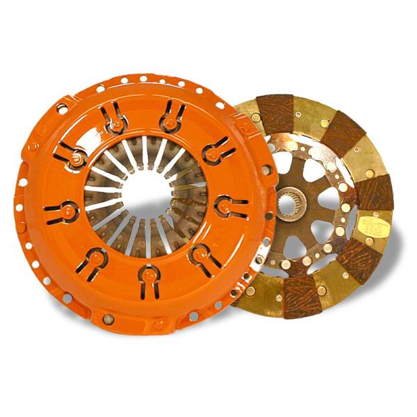 Centerforce - Centerforce Dual Friction ®, High Performance Clutch Pressure Plate and Disc Set, 9in Dia., 23-Spline