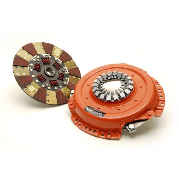 Centerforce - Centerforce Dual Friction ®, High Performance Clutch Pressure Plate and Disc Set, 384 ft/lbs Capacity, 10in Dia., 10-Spline, Fits Ford/Mercury Cars and Trucks 6/8 Cyl