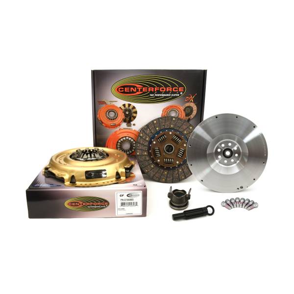 Centerforce - Centerforce ® I, Premium Clutch and Flywheel Kit, 83.70 lbs, 146 Tooth Gear, 0 in/oz Externally Balanced, 8 Bolt Crank, 379 ft/lbs Capacity, 10.4in Dia., 10-Spline, Fits Jeep Wrangler 3.8L