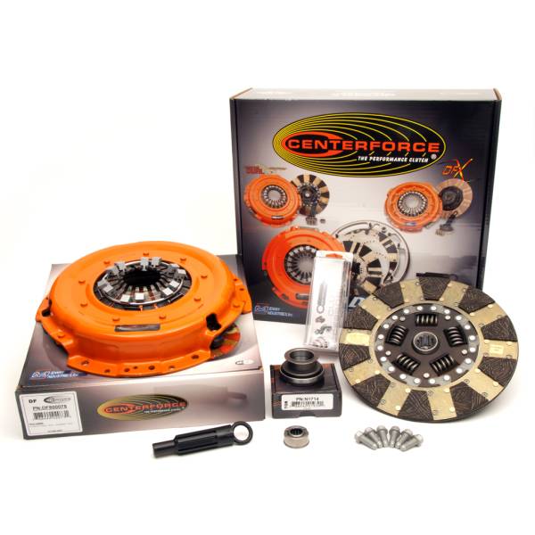 Centerforce - Centerforce Dual Friction ®, High Performance Clutch Kit, 687 ft/lbs Capacity, 11in Dia., 10-Spline, Fits Ford Mustang GT 4.6L