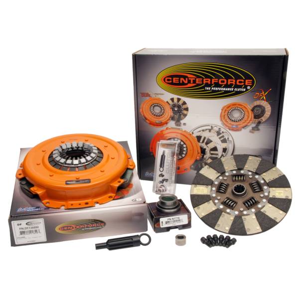 Centerforce - Centerforce Dual Friction ®, High Performance Clutch Kit, 622 ft/lbs Capacity, 11in Dia., 10-Spline, Fits Buick/Chevrolet/GMC Cars and Trucks 6/8 Cyl