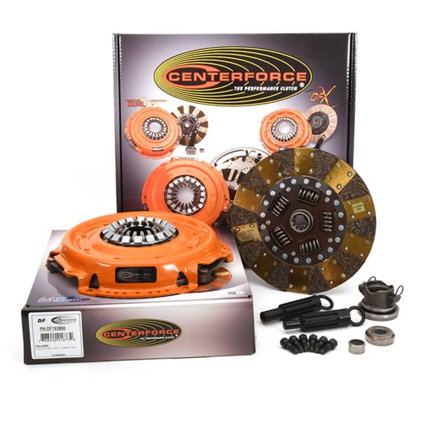 Centerforce - Centerforce Dual Friction ®, High Performance Clutch Kit, 521 ft/lbs Capacity, 10.4in Dia., 10-Spline, Fits Jeep Trucks 4.0L