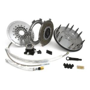 Centerforce DYAD ® DS 8.75, Multi-Disc Clutch and Flywheel Kit, 32.40 lbs, 114 Tooth R.Gear, 7 Bolt Crank, 300-600 Torque Capacity ft/lbs Capacity, 8.75in Dia., 23-Spline, Fits Mitsubishi Lancer Evolution 2.0L