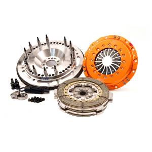 Centerforce TRIAD ® DS, Extreme Multi-Disc Clutch and Flywheel Kit, 168 Tooth R.Gear, 8 Bolt Crank, 900 ft/lbs Capacity, 8.75in Dia., 26-Spline, Fits Chevrolet Camaro and Corvette 6.2L