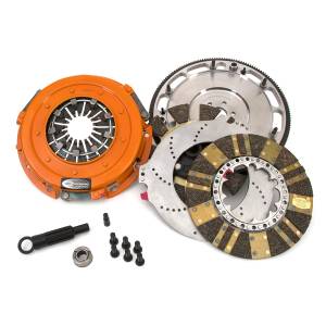 Centerforce DYAD ® DS 10.4, Multi-Disc Clutch and Flywheel Kit, 45.95 lbs, 164 Tooth Gear, 0 in/oz Externally Balanced, 6 Bolt Crank, 1300 ft/lbs Capacity, 10.4in Dia., 10-Spline, Fits Ford Mustang GT 4.6L